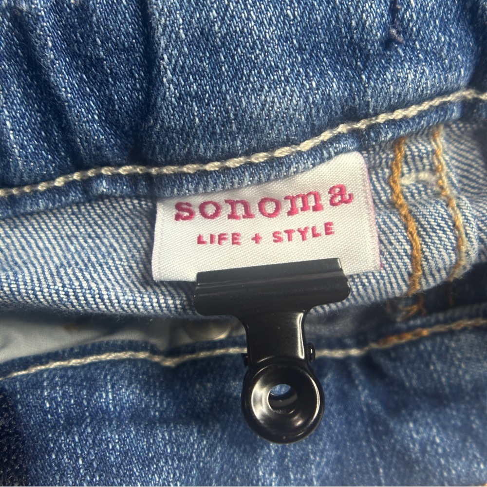 EUC Sonoma Life + Style Kids Blue Bootcut Jeans Size 4 Slim - Picture 11 of 15